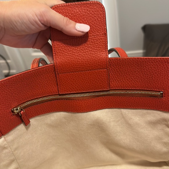 Gucci Swing Tote - Red Leather - Picture 6 of 13